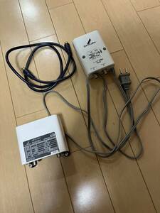 【中古品】DXアンテナ UHFブースター BU433D1セット