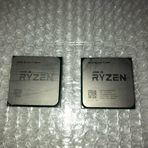 【ジャンク品】AMD CPU Ryzen７1800X 　Ryzen 7 1700 2個まとめて 240508SK750221
