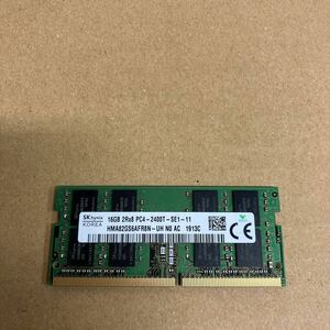 L180 SKhynix ノートPCメモリ 16GB 2Rx8 PC4-2400T 1枚　動作確認品