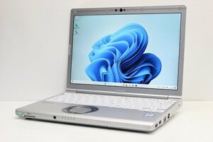 1円スタート ノートパソコン Windows11 Panasonic レッツノート CF-SV7 メモリ8GB 第8世代 Core i5 SSD256GB Windows10 12.1 カメラ