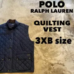 3XB POLO RALPH LAUREN/ラルフローレン キルティングベスト