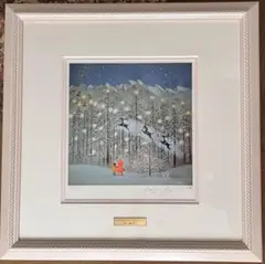 藤城清治　もみの木のクリスマスツリー　特別限定版美術品