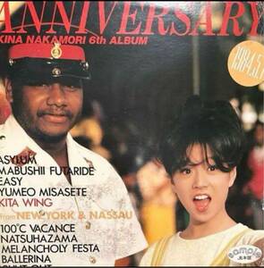 中森明菜 ★プロモサンプラーvinyl Akina Nakamori 6th Album Anniversary L-12591 1984’ 