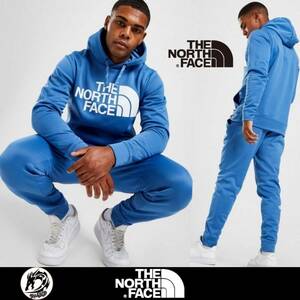 新品タグ付き Lサイズ ブルー 海外限定 ノースフェイス サージェント トラックスーツ The North Face Surgent Tracksuit セットアップ