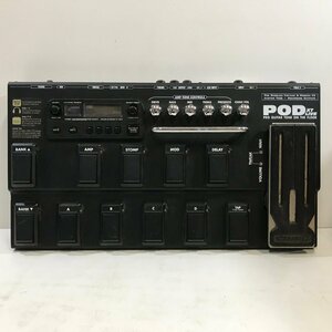 LINE 6 POD XT LIVE 《動作未確認》 フロアマルチエフェクター ラインシックス ◆