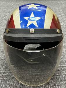 BUCO　ブコ　ヘルメット　サンダーボルト　ビンテージヘルメット　70年代　70’S　レッド/ブルー　バイク