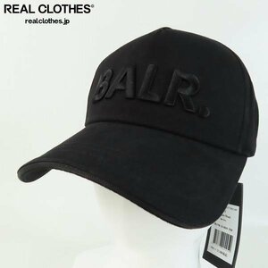 【未使用】BALR./ボーラー Classic Cotton Cap ベースボールキャップ ブラック B10015/One Size /000