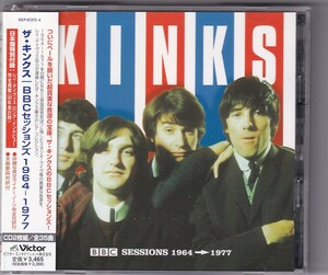 キンクス/BBCセッションズ1964-1977　日本盤2CDs帯付き　The Kinks