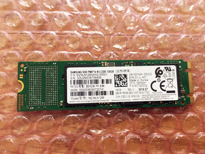 SAMSUNG SSD PM871b M.2 2280 128GB／SATA規格・中古品