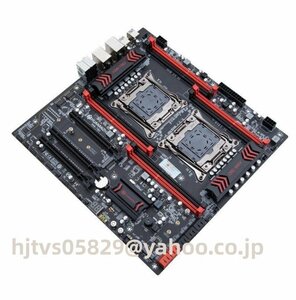 HUANANZHI X99-T8D マザーボード Intel C612 LGA 2011-V3 E-ATX メモリ最大256G対応 保証あり　