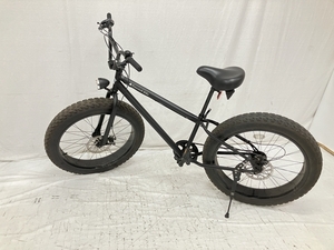 【動作保証】Jack pot fivecard-bike ファットバイク 26インチ BMX仕様 ブラック ジャックポット湘南 自転車 中古 楽 H8754158