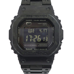 【栄】カシオ CASIO 腕時計 G-SHOCK 40周年限定モデル GCW-B5000UN-1JR タフソーラー デジタル 美品 綺麗 保証書 箱