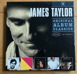 中古CD James Taylor ジェームズ・テイラー　5枚組　紙ジャケ　オリジナル・アルバム・クラシックス　美品