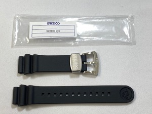 R028011J0 SEIKO プロスペックス 20mm 純正シリコンラバーバンド ブラック SBDC063/6R15-04G0他用 ネコポス送料無料