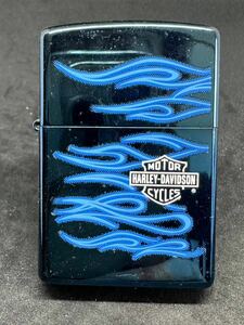 ZIPPO ジッポ HARLEY DAVIDSON ICEBLUE A 07 美品