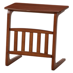 サイドテーブル マガジンラック付き ナイトテーブル ベッドサイドテーブル 木製テーブル ソファーサイド FGB-0553