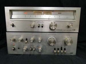 ★【通電確認品】PIONEER/パイオニア 1970年代 ビンテージオーディオ SA-8800 ステレオプリメインアンプ/TX-8800 FM/AMチューナー/★120★