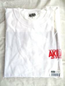 新品 渋谷パルコ PARCO AKIRA ART OF WALL アキラ展 ロング Tシャツ 白 ホワイト サイズL 送料無料