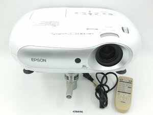 【z26696】 EPSON LCD Projector エプソン プロジェクター EMP-TW200 電源コード・リモコン付き 通電確認済み 格安スタート