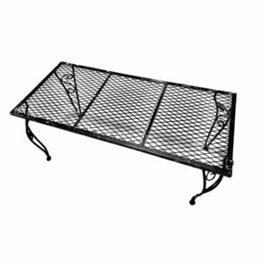 希少VINTAGE IRON MESH TABLE ヴィンテージ アイアンメッシュテーブル 幅91.5cm 店舗什器 ローテーブル カフェテーブル センターテーブル