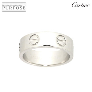 カルティエ Cartier ラブ #49 リング Pt プラチナ 指輪 Love Ring 90183022