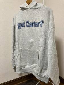 レアパーカー got Carter? サイズXL（実寸L程度） アメリカ古着 