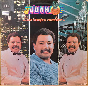 Juan Pina Y Su Orquesta - Los Tiempos Cambian / CBS 142176 / 1988年コロンビアorg salsa 中南米音楽