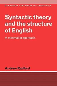 [AF19092201-8355]Syntactic Thry & Struct English: A Minimalist Approach (