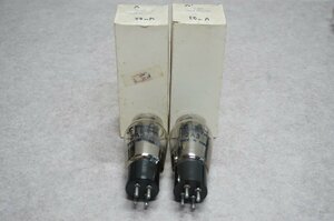 [SK][D4292960] Electron Tube 2A3 真空管 2本セット 白箱付き