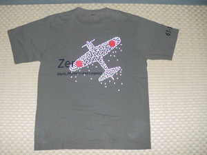 零式艦上戦闘機　ゼロ戦　Tシャツ　XLサイズ　所沢航空発祥記念館
