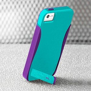即決・送料無料)【スタンド機能付きケース】Case-Mate iPhone SE(第一世代,2016)/5s/5 POP! with Stand Case Pool Blue/Violet Purple