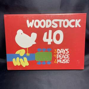 【新品未開封】WOODSTOCK 40 3DAYS of PEACE and MUSIC 40周年記念BOX CD6枚セット