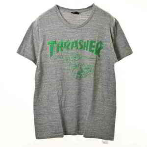 美品 JACKSON MATISSE × POPEYE × THRASHER プリント Tシャツ L グレー ジャクソンマティス KL4CSQUP73