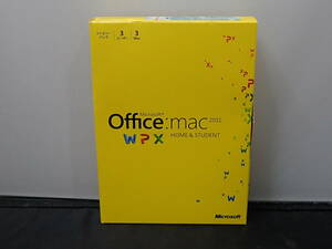 Microsoft Office for Mac Home and Student 2011 ファミリーパック 3ユーザー 3ライセンス 製品版