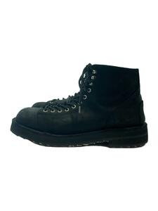 YOHJI YAMAMOTO◆MAT SMOOTH LEATHER ZIP BIKER BOOTS/REGULATION/5/HG-E54-765