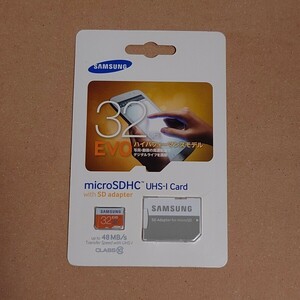 SAMSUNG EVO microSDカード microSDHC 32GB