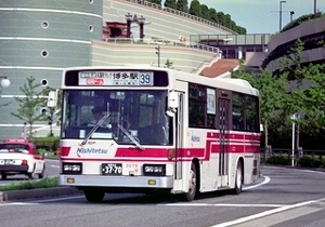 【 バス写真 Lサイズ 】 西鉄 懐かしの赤バス1986年式 ■ １１ ■ ６枚組