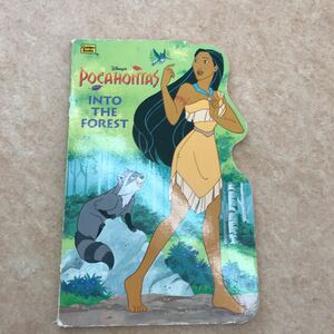 ポカホンカス POCAHONTAS INTO THE FOREST 英語絵本 子供