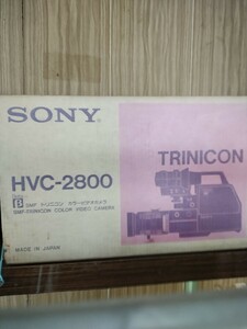 SONY hvc-2800当時物80年代ビデオカメラセット美品