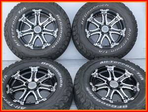 美品！バリ山！RAYS TEAM DAYTONA FDX-D 16インチ 7J+37 114.33 5穴 BF グッドリッチ 235/70R16 デリカ D5 アウトランダー エクストレイル