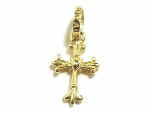 ☆豪華 K10 ゴールド 本物 正規品 ロイヤルオーダー Tiny Chapel Cross 10K GOLD タイニーチャペル クロス ペンダントトップ☆