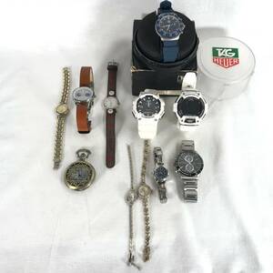 ＊中古品＊時計11点まとめ売り CASIO SEIKO TAG HEUER・・・