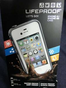 ●ネコポス送料380円●NEW(新品)■在庫有り★LifeProof★キジマ★iPhone/4/S★防水/防塵/ケース/白/G3★ライフプルーフ/KIJIMA/TM-LPCASEW