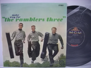 ■LP　THE RAMBLERS THREE ランブラーズ・スリー / MAKE WAY FOR ニュー・フォーク・サウンド 国内盤