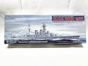 ピットロード　1/700　英国海軍巡洋戦艦　H.M.S.フッド 1931　W110　プラモデル　同梱OK　1円スタート★H