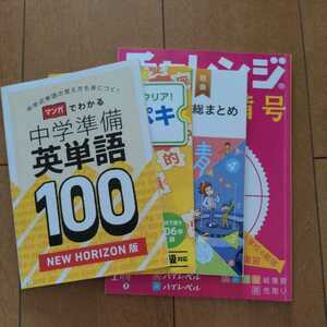 中学準備★英単語100★べネッセ★進研ゼミ★小学講座★漢字★5級漢検★総まとめ事典★国語★算数★理科★社会★チャレンジ★英語★漢検★