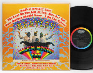 ★US ORIG LP★THE BEATLES/Magical Mystery Tour 1968年 初回虹ラベル 高音圧 24Pカラーブックレット付 米国CAPITOL独自編集盤