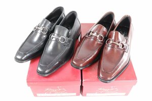 【2点】Pogglo antico ポッジオアンティゴ サイズ25.5ｃｍ レザー ビジネス シューズ 靴 革靴 箱有り メンズ 紳士 2217-AS