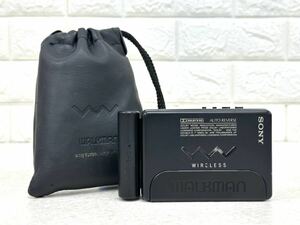 A448(60) SONY WALKMAN WM-505 ケース付き ソニー ウォークマン 【動作未確認ジャンク】