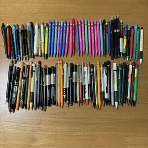 廃盤 シャーペン ボールペン 大量セット まとめて PILOT ZEBRA 三菱鉛筆 ユニ Pentel ぺんてる Tombow トンボ 昭和レトロ vintage